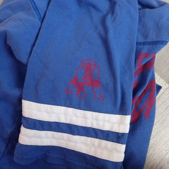 Junk Food Womens NFL New England Patriots Loose Fit V-Neck Shirt Size L - Picture 6 of 8